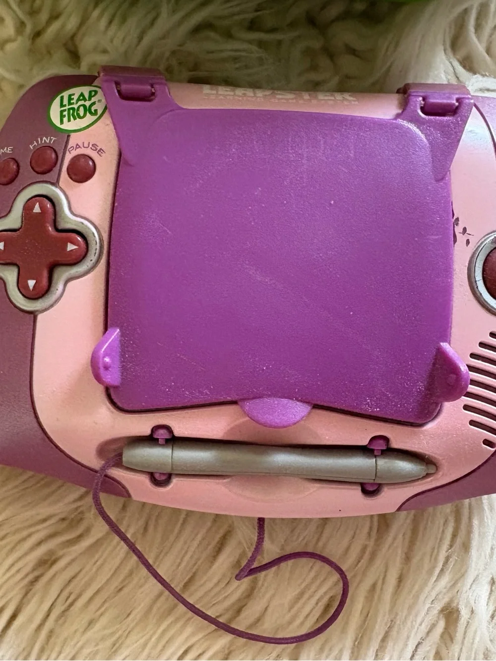 Leapfrog Leapster Multimedia Learning System 7 Games Case Leap Frog Handheld Lot